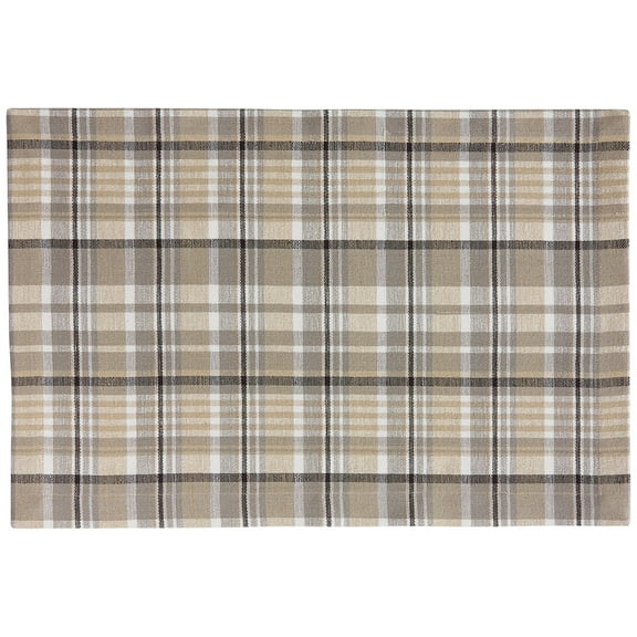 Park Designs Murray Beige Plaid Placemat Set of 4