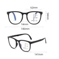 thumbnail image 3 of Strength 1.0x ~ 4.0x Folding Anti Blue Light Portable Multifocal Reading Glasses Readers Presbyopic Glasses STRENGTH 1.5X LEOPARD, 3 of 8