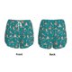 thumbnail image 3 of Balery Giraffes Doing Various Yoga Pantalones cortos deportivos para mujer con forro y dos bolsillos, elásticos, para entrenamiento, gimnasio, yoga-Medium, 3 of 7
