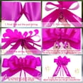 thumbnail image 2 of Arco para coche Datanly, 76 cm, grande, impermeable, de vinilo, color rojo rosa, 2 of 7