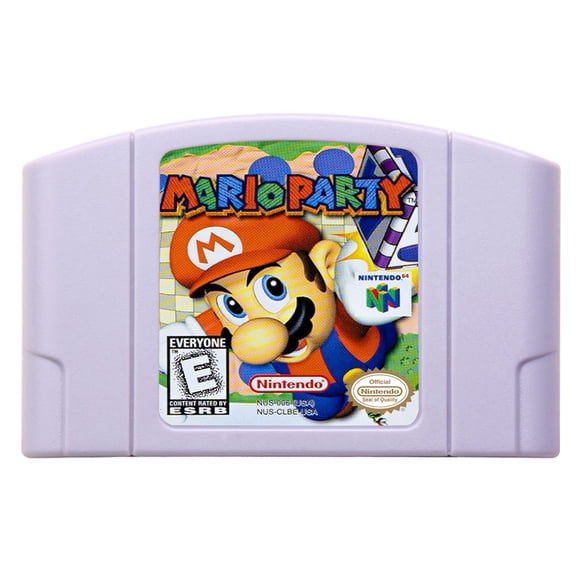 Video Games Compatible for the n64 console, replacement cartridge for Mario Party NTSC