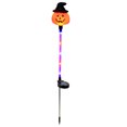 thumbnail image 1 of Lámparas Estaca Calabaza Decorativa Jardín Luces Halloween Solar Al Aire Libre IP65 Impermeable para Patio Grave, 1 of 9