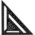 thumbnail image 1 of professional Metric Triangle Square, 30cm/300mm High Precision Carpenter's Square, Angle Ruler Carpentry Aluminum Alloy, 1 of 5