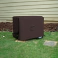 thumbnail image 5 of COVERS&ALL Outdoor Generator Cover, 18 Oz Heavy Duty Waterproof UV & Weather Resistant, Universal Portable Equipment Storage Protector with Air Vents & Drawstrings (38"W X 28"D X 30"H, Coffee), 5 of 6