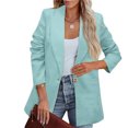 thumbnail image 4 of Blazer para mujer, chaqueta de traje para mujer, chaquetas de traje largas para mujer, blazers largos para mujer, eleva tu experiencia, 4 of 6