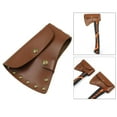 thumbnail image 3 of 1 funda para porta hacha, kit de herramientas, funda duradera, color marrón, para acampar L, 3 of 9