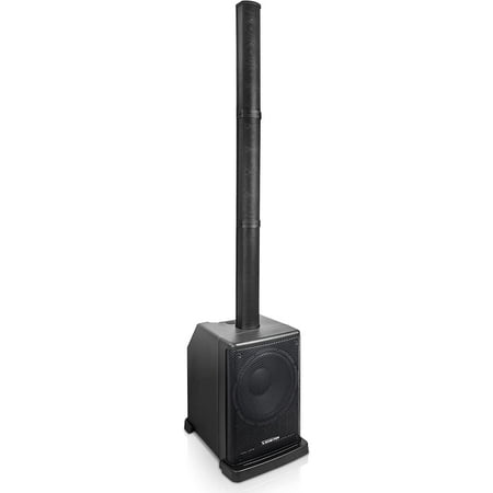 Portable Line Array Column PA/DJ System with 12" Powered Subwoofer, TWS Bluetooth, DSP, Carry Bag (CARPO-L2)