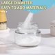 thumbnail image 3 of Spice rack, clear glass spice jar with lid and spoon, kitchen spice storage container, 3 of 5