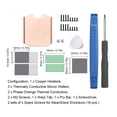 thumbnail image 3 of Solid State Drive Heat Sink, Phase Change Thermal Pad Durable Solid State Drive Heatsink Thermal Pad Cooling Thermal Paste  For Back Cover Opening Tools, 3 of 8