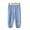 Light Blue, variant on FLMEI Toddler Kids Baby Boys Girls Denim Pants Anti-Mosquito Jeans Trousers Elastic Waist Casual Bloomers Pants 2-7 Years Old