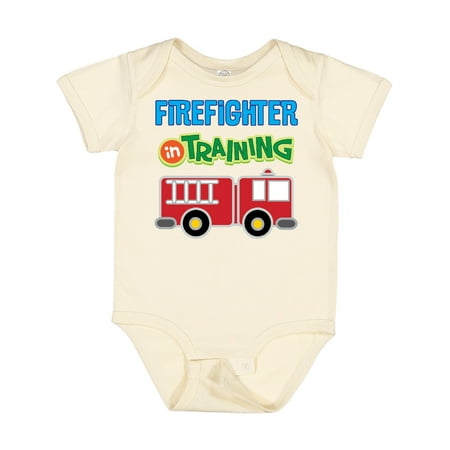 

Inktastic Future Firefighter Kids Fireman Gift Baby Boy Bodysuit