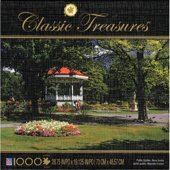 Public Garden Nova Scotia 1000 Piece Puzzle