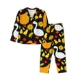 thumbnail image 1 of Fotbe Farm Goose Conjunto de Pijama de Manga Larga para Mujer con Estampado, Ropa de Dormir de 2 Piezas, Conjunto de Casa Suave y Cómodo con Bolsillos-XX-Large, 1 of 7