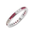 thumbnail image 2 of Karina B� Genuine Ruby Eternity Band, 2 of 9