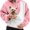 01 Pink, variant on LMSOBT Womens Cat Pouch Hoodie Kangaroo Pocket Dog Pouch Sweatshirts Pet Carrier Animal Holder Long Sleeve Pullover Tops