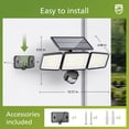 thumbnail image 3 of Solar Security Light Philips 302 LEDs 1200lm w/ PIR Sensor, 3 of 7