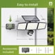 thumbnail image 3 of Luz solar de seguridad Philips 302 LED 1200 lm con sensor PIR, 3 of 7