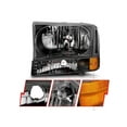 thumbnail image 4 of Headlight Set - Compatible with 1999 - 2004 Ford F-450 Super Duty 2000 2001 2002 2003, 4 of 6