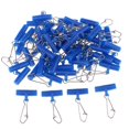 thumbnail image 2 of 50Pcs Fishing Sinker Slide Fish Finder Connector Steel, Plastic Plastic Head + L Plastic Head + Snap, 2 of 9