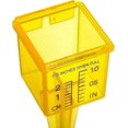 thumbnail image 3 of 10 Pack 1.5" Rain Gauge/sprinkler Gauge, Wide Mouth, Bright Yellow Outdoor Water Measuring Tool Lh-1 - XC, 3 of 5