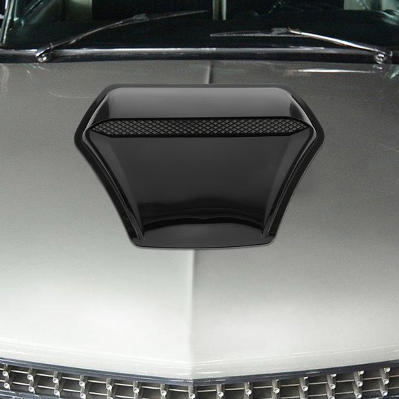 PENIKOKO 1Set Car Front Hood Cover Sleek Design In Black Abs With Functions Of Engine Protection And Efficient Airflow