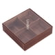 thumbnail image 4 of Caja de dulces, bandeja de frutas para el hogar, mesa de café de la sala de estar, bandeja de nueces, caja de dulces de almacenamiento de frutas secas de madera maciza de doble capa, 4 of 5
