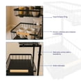 thumbnail image 3 of Organizador de Fregadero Bluelander para Cocina, Extraible para Gabinete, 3 of 6