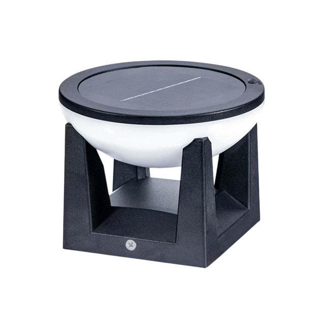 Feltree Modern Solar Column Light - Waterproof Post Lighting for Gates, Driveways & Garden Pillars