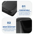thumbnail image 3 of MasteelfCA Electric Bicycle Rear Seat Backrest Ergonomic Bike Back Seat Safety Support Universal Backrest for Bicycle, 3 of 9
