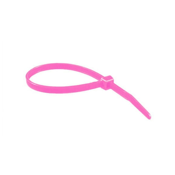 8" 40lb Florescent Pink Cable Ties 100/bag Part # C8-40-Flo Pink