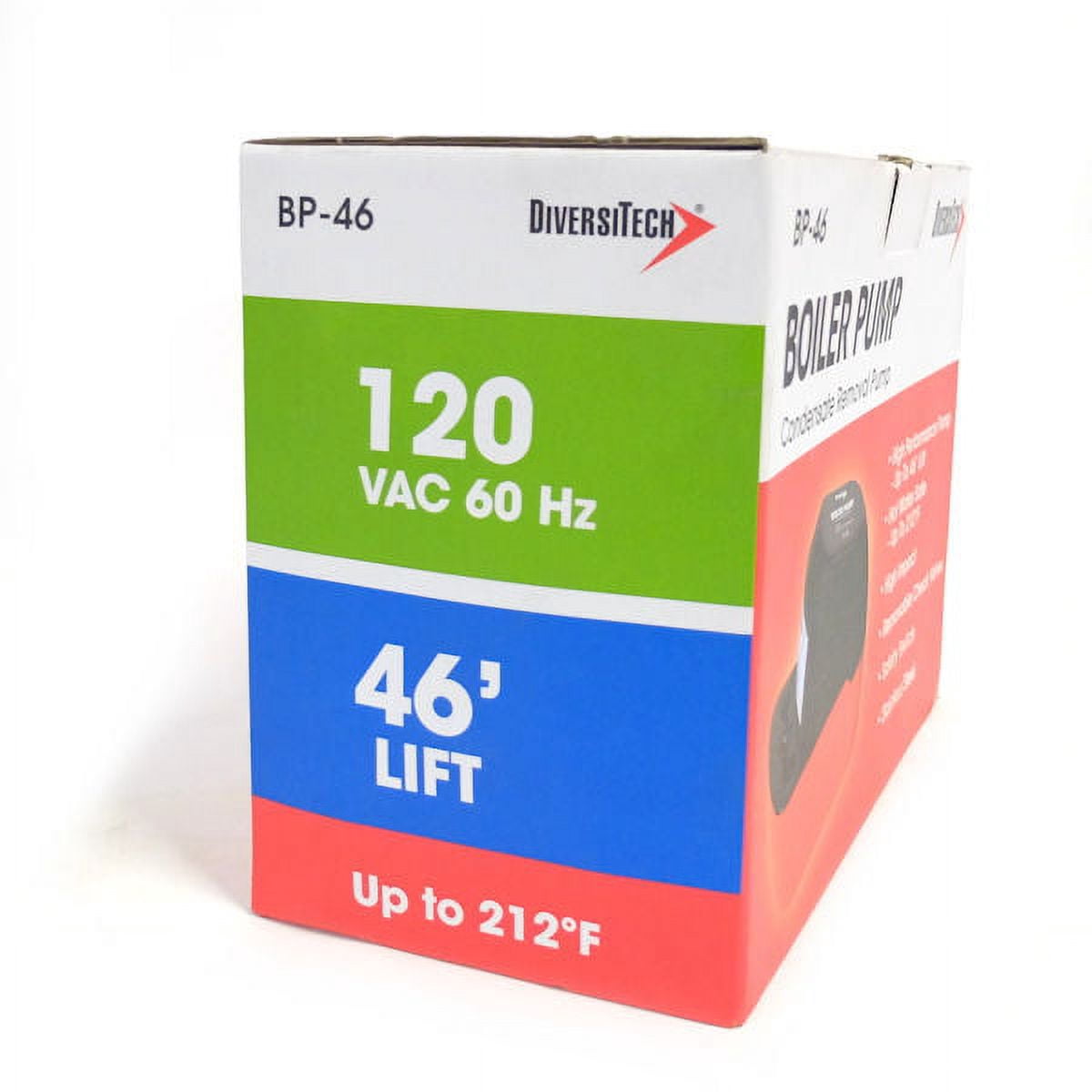 Diversitech BP-46 Heavy Duty Boiler Pump for Hot Water Applications