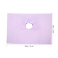 thumbnail image 4 of Beauty Salon Massage Bed Sheet Cotton Massage Table Cover with Face Hole (70 x 100cm)Violet Blue, 4 of 5