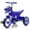 Purple, variant on Xuanlur Kids Ride on Dinosaur Tricycle, Toddlers Kid Trike with EVA Wide Flash Wheels, Anti-Slip Pedals, Rear Basket, Music & LED Lights, Toddler Bike Toys Gift for 3-6 Year Old Boys & Girls (Green)