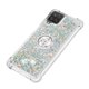 thumbnail image 4 of Funda para Samsung Galaxy A12 con Brillo Líquido Flotante, Purpurina, Parachoques y Anillo Giratorio Soporte, 4 of 5