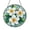 Acrylic 3.5 Inch, variant on White Yellow Plumeria Glass Style Suncatcher Window Hanging, Tropical Floral Art Panel, Decorative Nature Ornament Accent