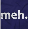 thumbnail image 2 of Meh Careless Sarcastic Satire Funny Hoodie Sweatshirt Women Men Brisco Brands M, 2 of 6