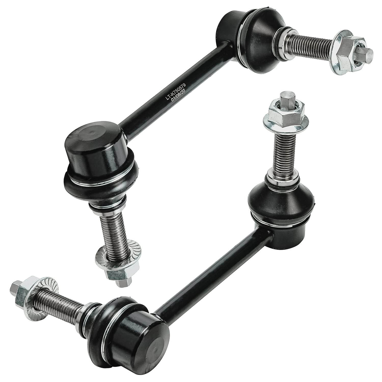Detroit Axle - Front 10pc Suspension Kit for Jeep 2011-2015 Grand Cherokee Dodge Durango, 4 Control Arms 2 Lower Ball Joints 4 Front & Rear Sway Bars