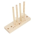 thumbnail image 6 of Bow Maker Lightweight Portable Adjustable Pin Wooden Board Sticks Bow Making Kit for DIY Making Ribbon Crafts, 6 of 8