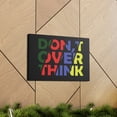 thumbnail image 6 of Inspirational Wall Art Don't Over Think Canvas Wall Art Motivational Motto Inspiring Prints Artwork Decor Ready to Hang Unframed, 6 of 18