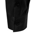 thumbnail image 5 of Polo Shirts for Men Shirt Trendy Summer Tops Men Long Sleeved Shirts for Shirt Athletic Full Sleeve Fitted Pack Yoga Clothe Summer Tunic Men's Long Sleeve Tees Pack Lightweight Tops Black M, 5 of 7