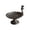 A, variant on Cast Iron Bird Baths for Outdoors, Cast Iron Bird Feeder, Metal Bird Bath, Home Garden Lawn Yard Table Decorations