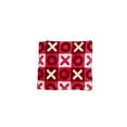 thumbnail image 2 of Crafted by Catherine Valentine's Day XOXO Checkerboard Plush Throw, Standard Size, All Ages, 2 of 4