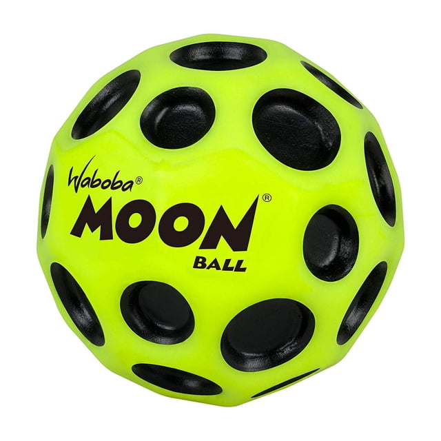 Moon Ball Waboba rebota en este mundo amarillo