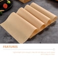 thumbnail image 3 of KAKOWELY 500 Sheets Oil Absorption Paper Kraft Paper Prevent Oil Dripping General Users, 3 of 8