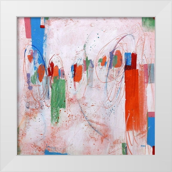 Peter, Christopher 12x12 White Modern Wood Framed Museum Art Print Titled - Confections 4