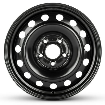 For 2017-2020 Hyundai Kona 16 Inch Painted Black Rim - OE Direct Replacement - Road Ready Car Wheel