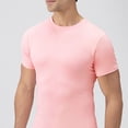 thumbnail image 4 of Yaoyar Men's Compression Shirt Short Sleeve Workout Gym Top Cool Dry Athletic Base Layer Undershirt T-Shirt for Sport Running, 4 of 9