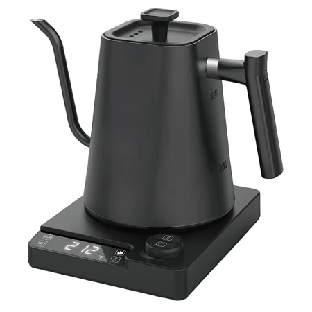 

110V 220V Gooseneck Electric Kettle 1000ml Smart Temperature Control Pot 1200W Rapid Heating Kettle 304 Stainless Steel Liner