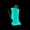Glow Blue, variant on Toker Poker - BIC Lighter Case Multi Tool, Glow in the Dark Clear, All Inclusive Tool for Camping