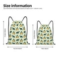 thumbnail image 2 of Zufioo Cartoon Turtles Sports Cinch Sack Gym String Bags Machine Washable Heavy Duty String Backpack for Men Women-Medium, 2 of 6